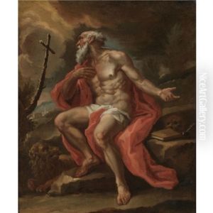 Saint Jerome by Alessandro Gherardini