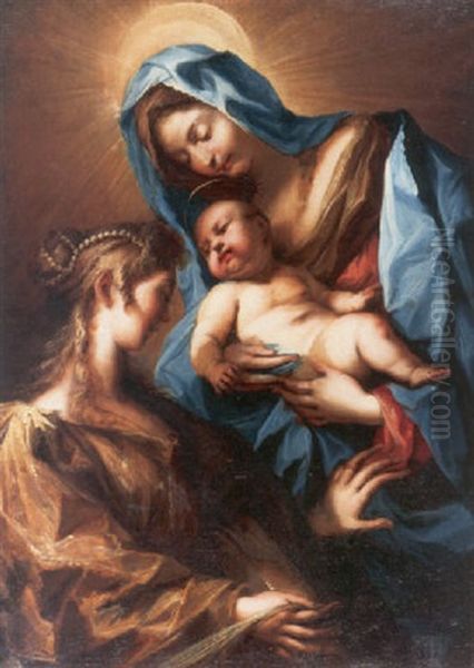 The Mystic Marriage Of Saint Catherine - view 1