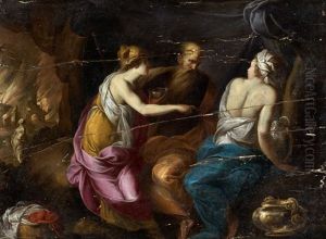 Loth Et Ses Filles by Melchiorre Gherardini