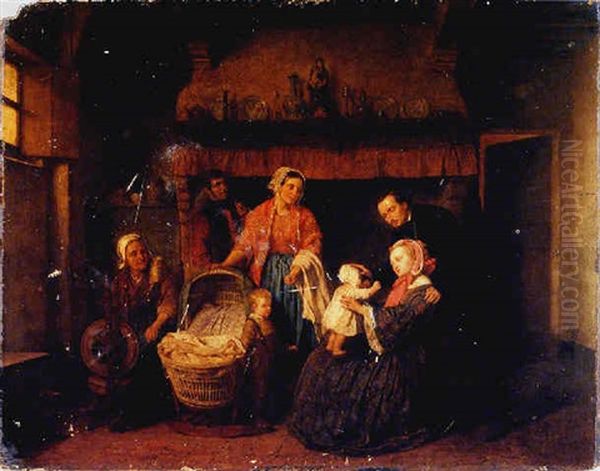 Admiring The Baby - view 1