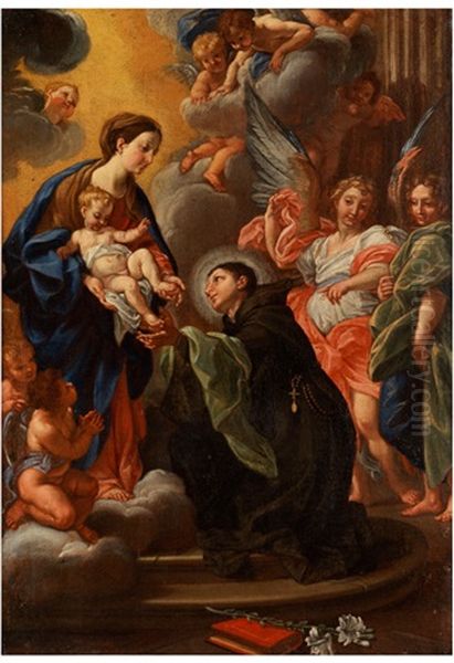 Madonna Und Kind Erscheinen Dem Heiligen Antonius Von Padua - view 1