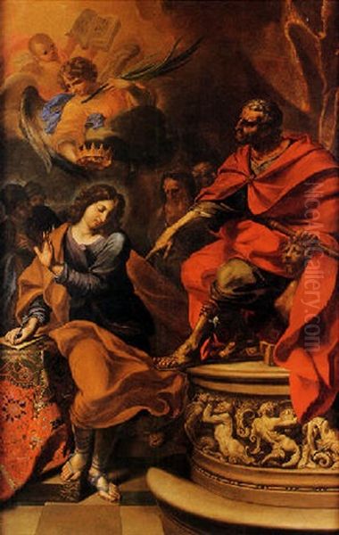 San Genesio Di Fronte All'imperatore Domiziano - view 1