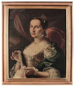 Ritratto Della Contessa Falzacappa by Pier Leone Ghezzi