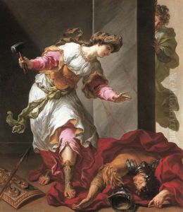 Jael And Sisera by Pier Leone Ghezzi