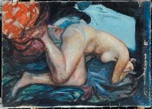 Nudo Femminile by Paolo Ghiglia