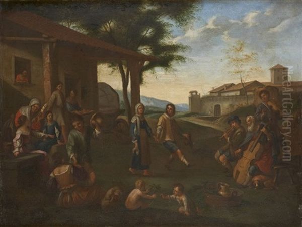 Les Rejouissances Villageoises (+ La Danse Villageoise; Pair) - view 1