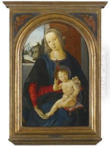 Madonna And Child by Davide Ghirlandaio