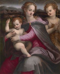 Madonna Mit Kind Und Dem Johannesknaben (collab. W/michele Tosini) Madonna Mit Kind Und Dem Johannesknaben (collab. W/michele Tosini)