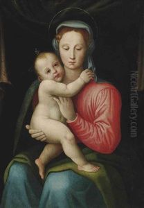The Madonna And Child by Ridolfo del Ghirlandaio