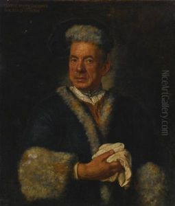 Portrait Of Don Filippo Giacomo Solza by Vittore Giuseppe Ghislandi (Fra' Galgario)