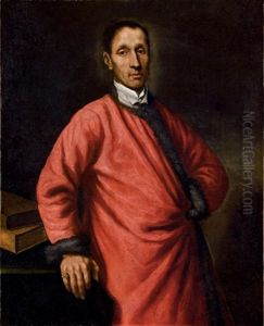 Ritratto Di Uomo In Veste Rossa by Vittore Giuseppe Ghislandi (Fra' Galgario)