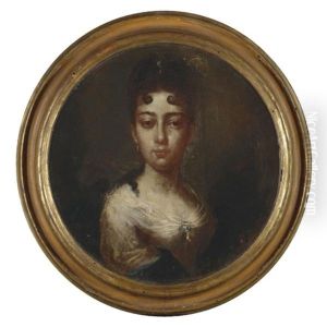 Portrait Of A Lady by Vittore Giuseppe Ghislandi (Fra' Galgario)