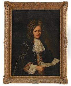 Portratt Av Yngling Lasandes Brev by Vittore Giuseppe Ghislandi (Fra' Galgario)