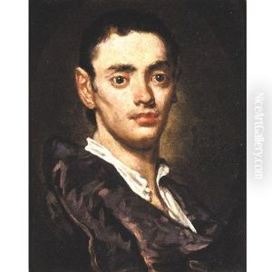Portrait Of A Young Man by Vittore Giuseppe Ghislandi (Fra' Galgario)