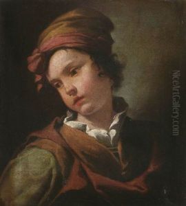 Knabenportrat by Vittore Giuseppe Ghislandi (Fra' Galgario)