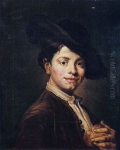 Portrait De Jeune Homme by Vittore Giuseppe Ghislandi (Fra' Galgario)