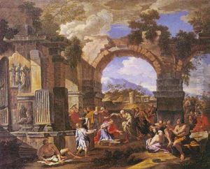 L'imperatore Costantino Battezzato Da Papa Silvestro by Giovanni Ghisolfi