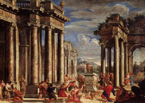 The Adoration Of The Golden Calf - view 1