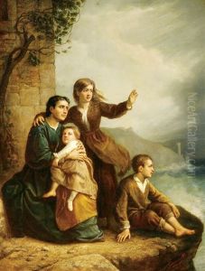 The Fisherman's Family by Vincenzo Giacomelli