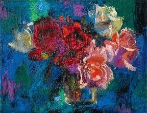 Kleine Rosen by Augusto Giacometti