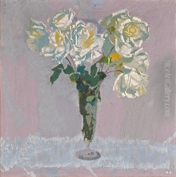 Weisse Rosen - view 1