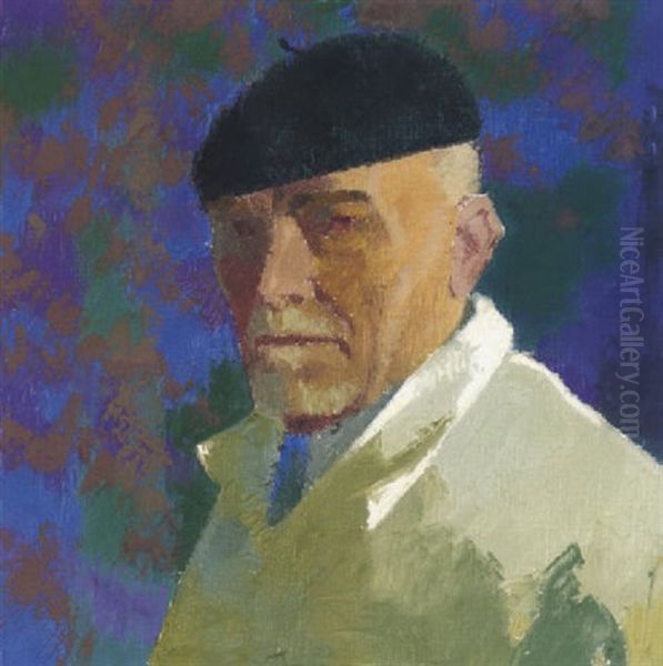 Selbstportrait Mit Baskenmutze - view 1