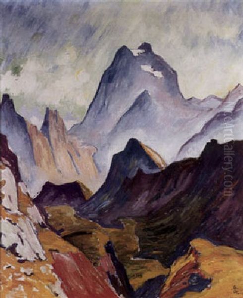 Paesaggio Di Montagna Piz Duan - view 1
