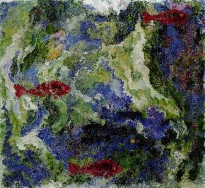 Fische (aquarium) by Augusto Giacometti