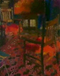 Im Atelier I by Augusto Giacometti