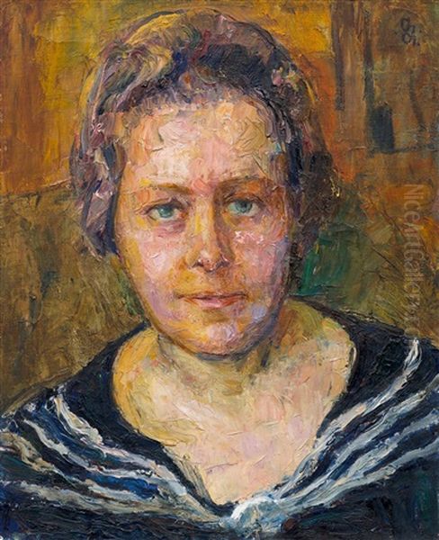 Half-length Portrait Of The Wife Of The Artist - view 1