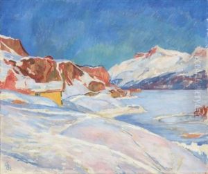 Winterlandschaft Bei Capolago Winterlandschaft Bei Capolago
