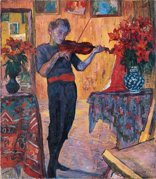 Violinspieler (bruno Giacometti) - view 1