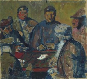 Giocatori (die Kartenspieler, Studie)