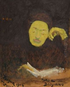 Caterina Ottilia Santi,
Mutter Des Kunstler by Giovanni Giacometti