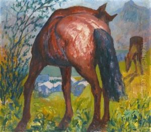 Cavallo Rosso; Red Horse Cavallo Rosso; Red Horse