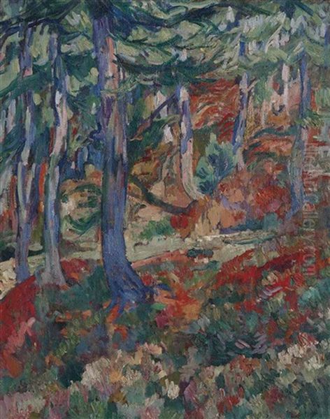 Bosco D'autunno (wald Im Herbst) - view 1