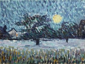 Winternacht by Giovanni Giacometti