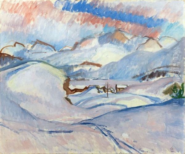 Winter Bei Capolago (winter At Capolago) - view 1