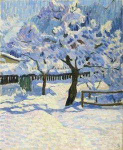 Winter Im Garten by Giovanni Giacometti