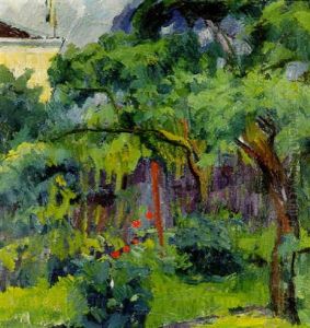 Alter Garten by Giovanni Giacometti