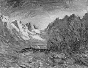 Blick Von St. Moritz Zum Malojapass by Giovanni Giacometti
