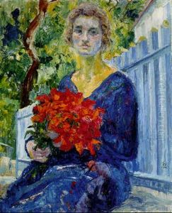 Ottilia Mit Blumenstraus Ottilia Mit Blumenstraus