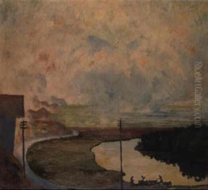 Nebbia Del Matino by Giovanni Giacometti