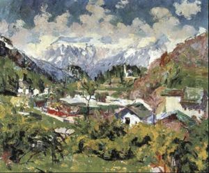 Fruhling In Stampa by Giovanni Giacometti