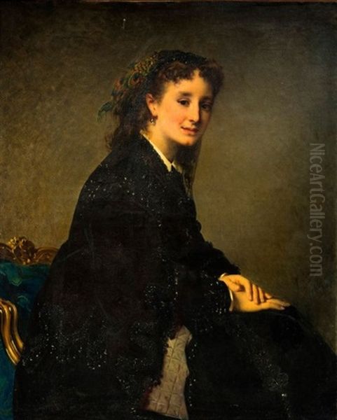 Portrait Presume Mme La Comtesse De M. C - view 1