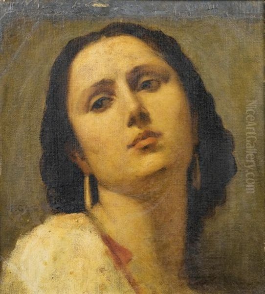 Tetes De Femmes (study; Pair) - view 1