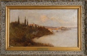 Bord De Mer En Grece by Angelos Giallina