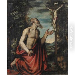 San Gerolamo Penitente by Giampietrino