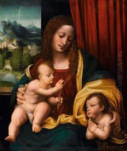 Madonna Mit Jesus Und Johannes Madonna Mit Jesus Und Johannes