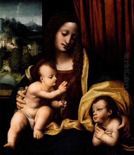 Madonna Mit Jesus Und Johannes - view 1